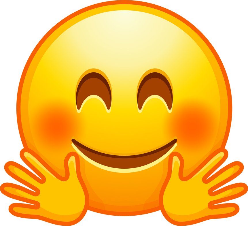 Top quality emoticon. Admiration emoji. Surprised emoticon, amazed and astonished person grabbing. Yellow face emoji. Popular element.